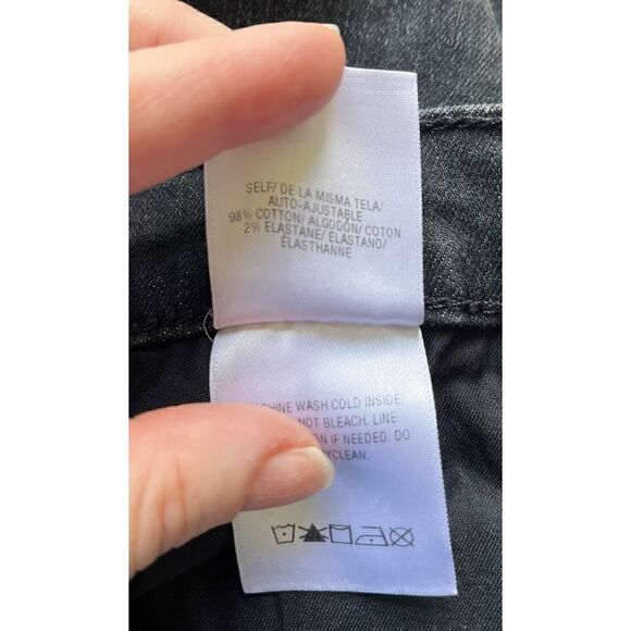 Hudson Jeans Barbara High Rise Track Stripe Super Skinny Jeans in Dark Raven - Picture 13 of 16